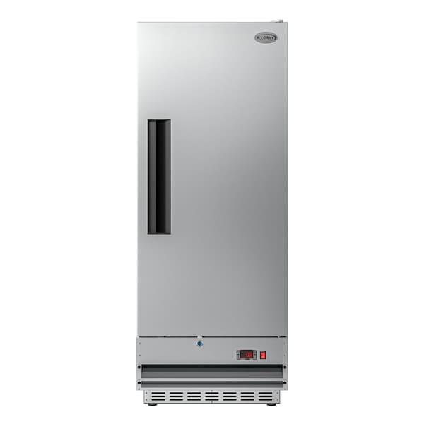 Koolmore 25 in. Commercial Stainless Steel 1-Door Reach-In Freezer, 12 cu. ft. - RIF-1D-SS12C