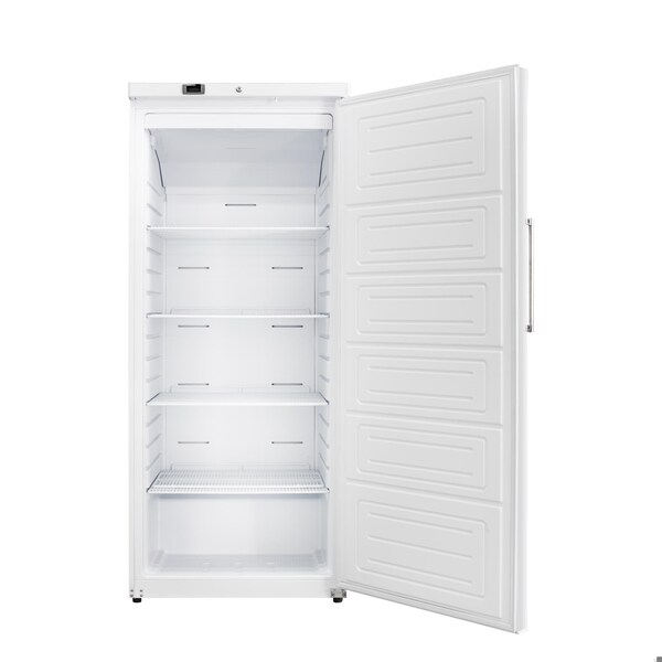 Koolmore 30 in. Commercial Auto-Defrost Reach-In Freezer, 21 cu. ft. in White KM-RIF-1D17C-WH - KM-RIF-1D17C-WH