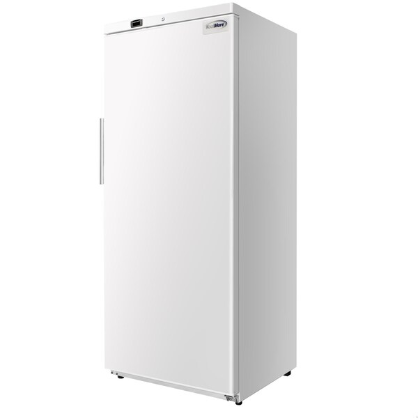 Koolmore 30 in. Commercial Auto-Defrost Reach-In Freezer, 21 cu. ft. in White KM-RIF-1D17C-WH - KM-RIF-1D17C-WH