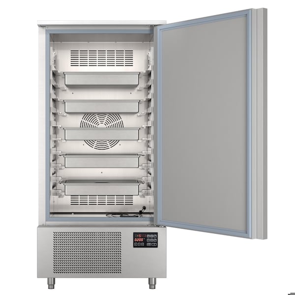 Koolmore 31 in. 10-Pan Commercial Reach-In Blast Chiller 88 lbs Rapid Chill / 77 lbs. Rapid Freeze - KM-CBLC-10
