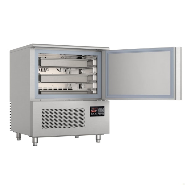 Koolmore 30 in. 5-Pan Commercial Countertop Blast Chiller 30 lbs Rapid Chill / 26.5 lbs Rapid Freeze - KM-CBLC-5