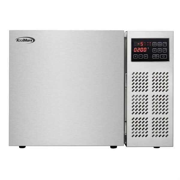 Koolmore 25 in. 3-Pan Commercial Countertop Blast Chiller 15 lbs Rapid Chill / 8.8 lbs Rapid Freeze - KM-CBLC-3