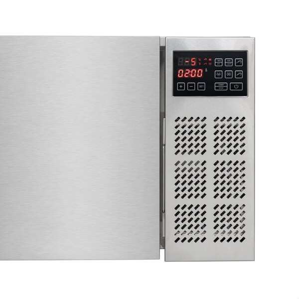 Koolmore 25 in. 3-Pan Commercial Countertop Blast Chiller 15 lbs Rapid Chill / 8.8 lbs Rapid Freeze - KM-CBLC-3