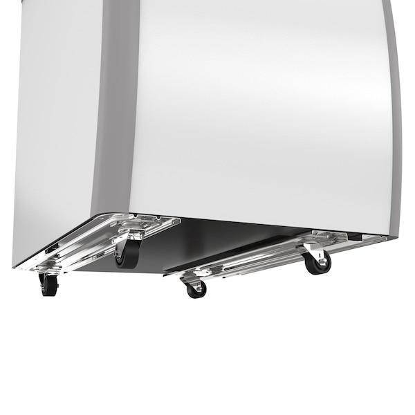 Koolmore 26 in. 4 Tub Ice Cream Dipping Cabinet Display Freezer with Sliding Glass Door, 6 cu. ft - KM-ICD-26SD