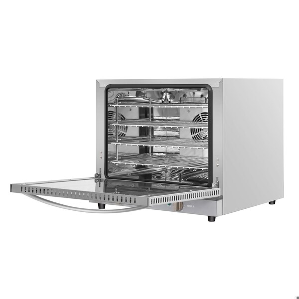 Koolmore 23 in. Countertop Convection Oven for Half-Size Pans w/ 4 Racks and 2800W of Power Stainless-Steel - KM-CTCO220-23