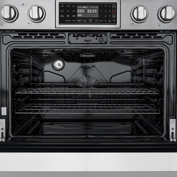 Koolmore 36 in. Electric Professional Range with Tilt Panel and Digital controls, Self-Cleaning, 240V - KM-EPR-36TDP-SS