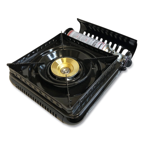 Sterno Butane Stove, 15000btu, Piezoelectric Ignition, 13" x 11" x 3.75", PK6 - 50182