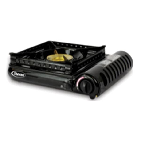 Sterno Butane Stove, 15000btu, Piezoelectric Ignition, 13" x 11" x 3.75", PK6 - 50182