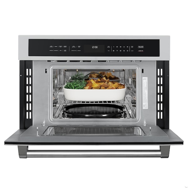 Koolmore 30 in. Built-In Microwave w/ Convection Oven and Air Fryer 1.6 cu. ft. Capacity in Stainless-Steel - KM-CWO30-SS