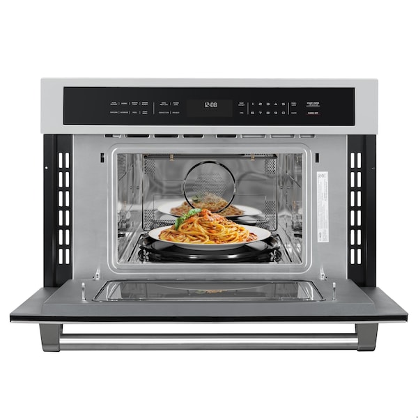 Koolmore 30 in. Built-In Microwave w/ Convection Oven and Air Fryer 1.6 cu. ft. Capacity in Stainless-Steel - KM-CWO30-SS