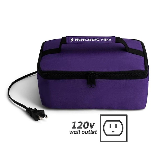 Hotlogic 16801056-PUR Portable Personal Mini Oven, Purple - 16801056PUR