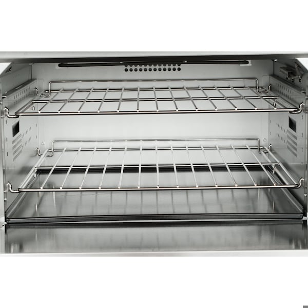 Koolmore 36 In. Commercial Electric Range with 6 Burners and 1 Standard Electric Oven - 208V 3 Phase - KM-CR36-E