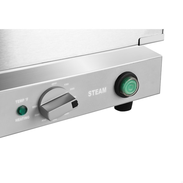 Koolmore 23 in. Countertop Convection Oven for Half-Size Pans w/ 4 Racks 2800W of Power and Steam Injection - KM-CTCO-23STI