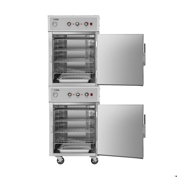 Koolmore 8-Pan Full-Size Commercial Cook And Hold Oven 3,000W/240V in Stainless-Steel - KM-CCAH3-2D