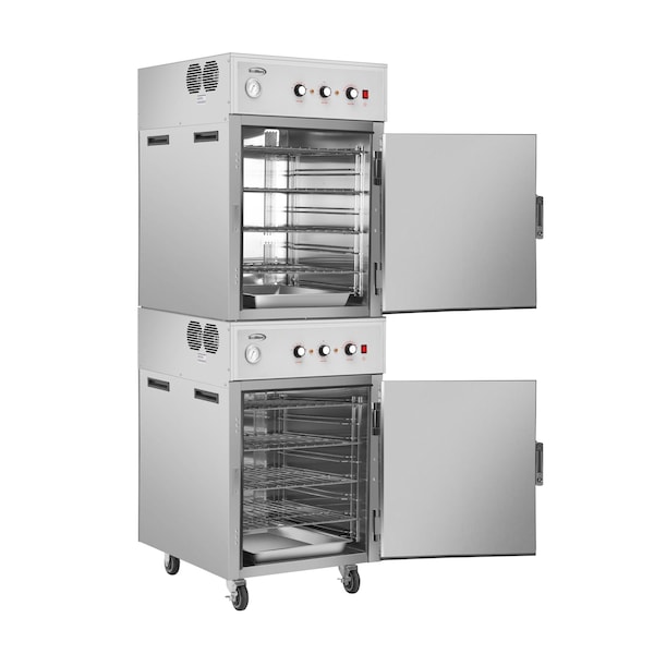 Koolmore 8-Pan Full-Size Commercial Cook And Hold Oven 3,000W/240V in Stainless-Steel - KM-CCAH3-2D