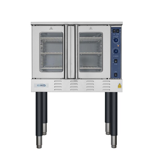 Koolmore 38 in. Full Size Single Deck Commercial LP Convection Oven 54,000 BTU - KM-CCO54-LP