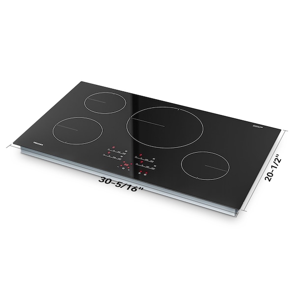 Tecasa 30-in 4 Burners Black Induction Cooktop - MT-C47464L8-V1.5