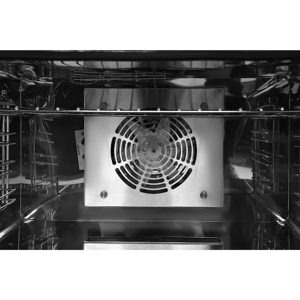 Koolmore 23 in. Countertop Convection Oven for Half-Size Pans with 4 Racks 1600W of Power in Stainless-Steel - KM-CTCO-15
