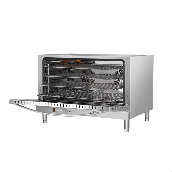 Koolmore 32 in. Countertop Convection Oven, Holds Full Size Pans, 4 Racks and 3500W of Power, 240V - KM-CTCO-44