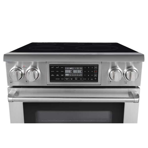 Koolmore 30 in. Electric Professional Range with Tilt Panel and Digital controls, Self-Cleaning, 240V - KM-EPR-30TDP-SS