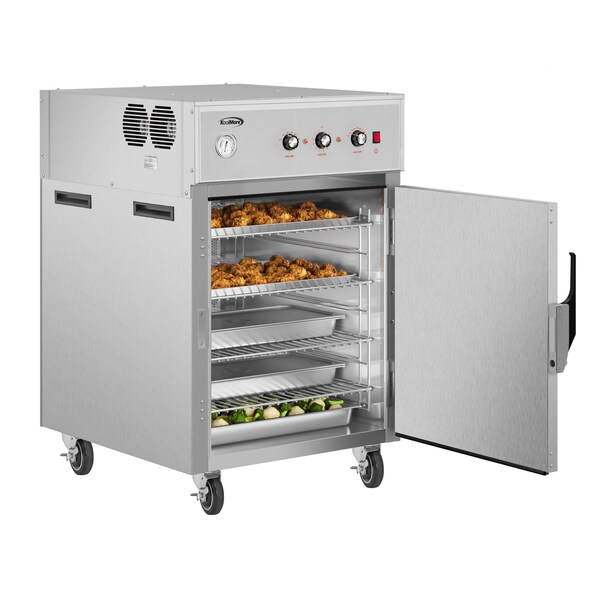 Koolmore 4-Pan Half-Size Commercial Cook And Hold Oven 3,000W/240V in Stainless-Steel - KM-CCAH3-1D