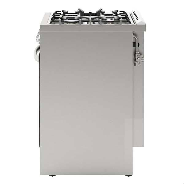 Koolmore 30 in. Stainless-Steel Professional Gas Range, . - KM-FR30G-SS