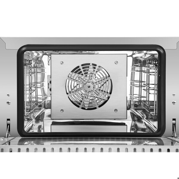 Koolmore 19 in. Countertop Convection Oven for Quarter-Size Pans with 3 Racks 1440W of Power Stainless-Steel - KM-CTCO-08