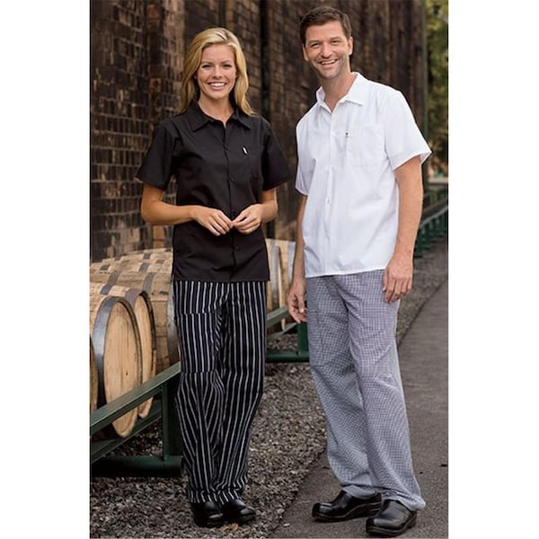 Nathan Caleb Uncommon Cargo Chef Pant in Chalk Stripe - xSmall - NA141435