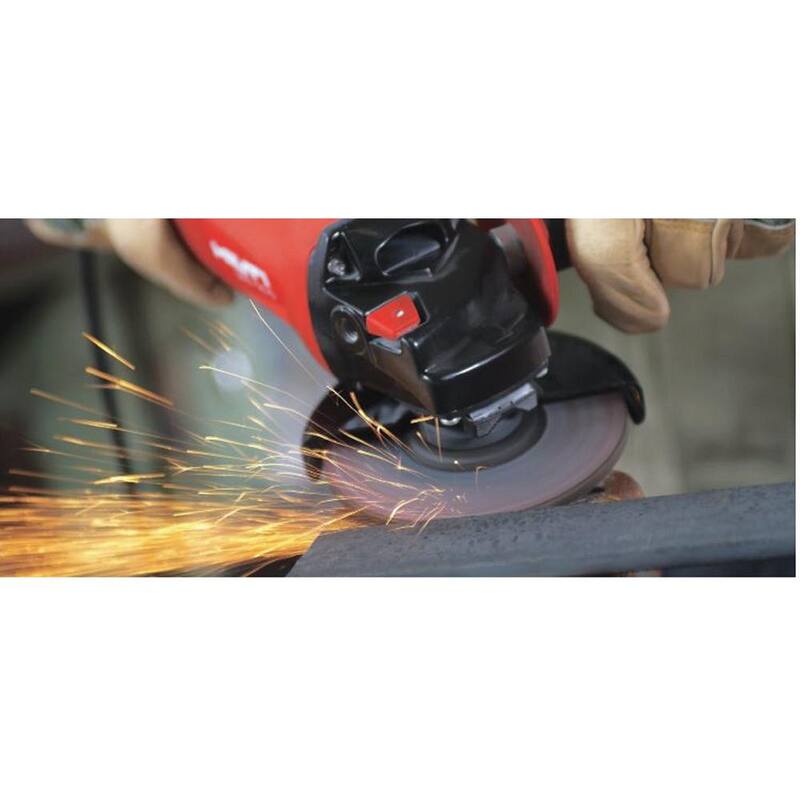 Disco de desbaste de circonio premium tipo 27 con buje Hilti de 4.5 pulg. x 1/4 pulg. x 5/8 pulg. AG-D SP de 11 (paquete de 10) - 2235215