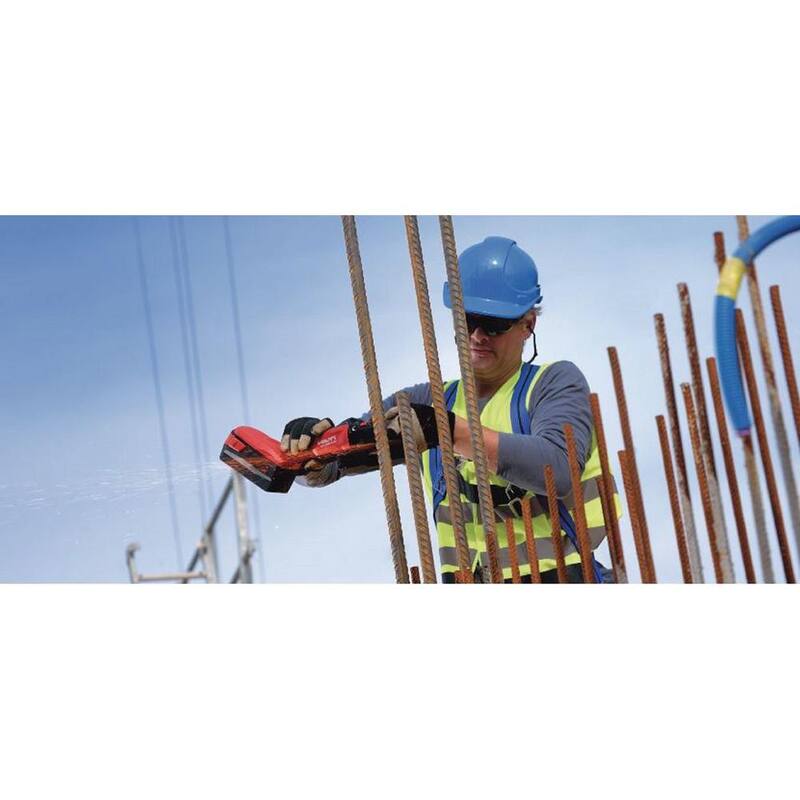 Disco de desbaste de circonio premium tipo 27 con buje Hilti de 4.5 pulg. x 1/4 pulg. x 5/8 pulg. AG-D SP de 11 (paquete de 10) - 2235215