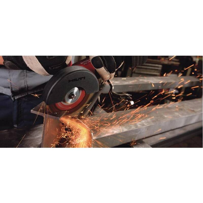 Disco de corte plano de óxido de circonio Ultimate de tipo 1 de 5.0 pulgadas x 0.045 pulgadas x 7/8 pulgadas de Hilti (paquete de 25) - 2235156