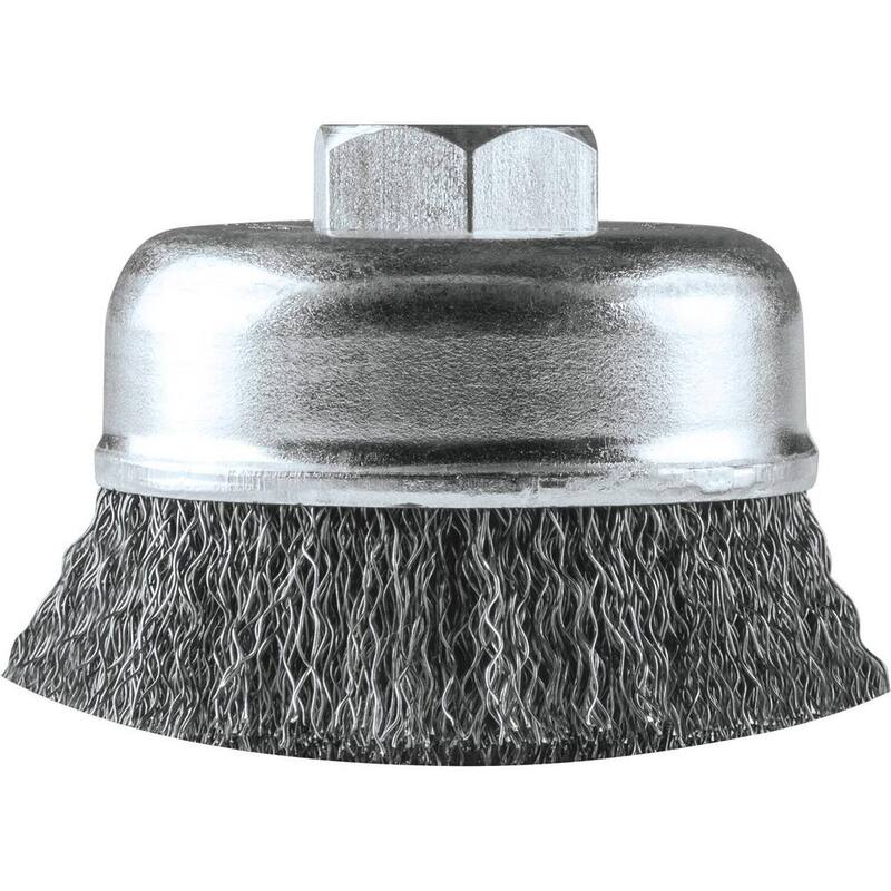 Cepillo de Copa de Alambre Rizado de  3 pulgadas x 1.25 pulgadas x M10 - A-98382 de Makita