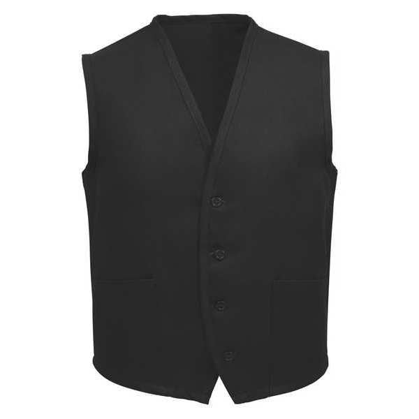 Fame (A Delta Plus Group Company) Vest, 2 Pocket, Black, V65, SM - 23323