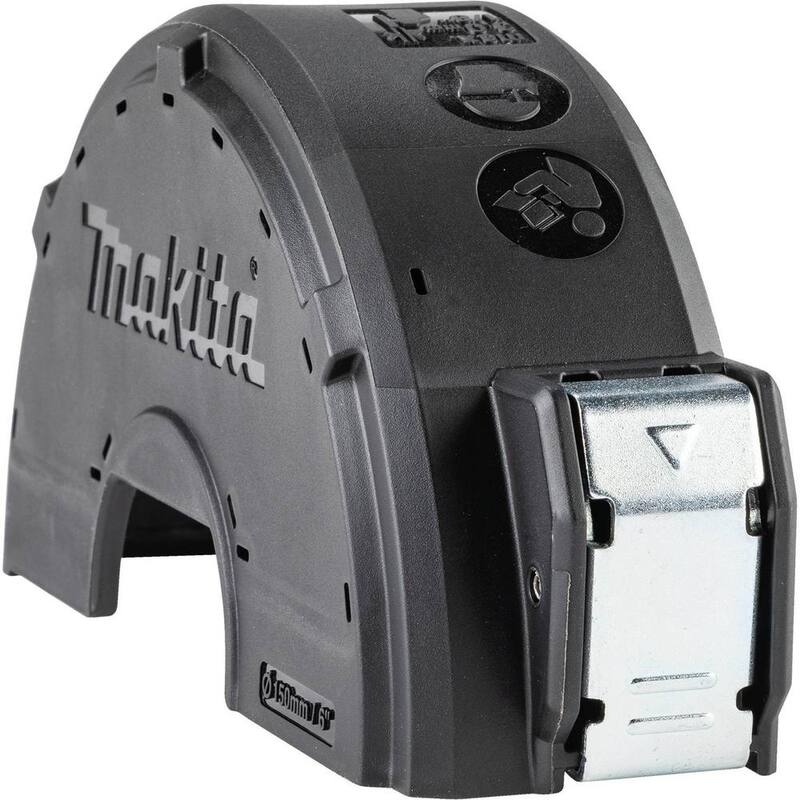 Protector de cubierta de la rueda de corte Makita de 6 pulgadas con clip, Discos con cubo - 191V57-5