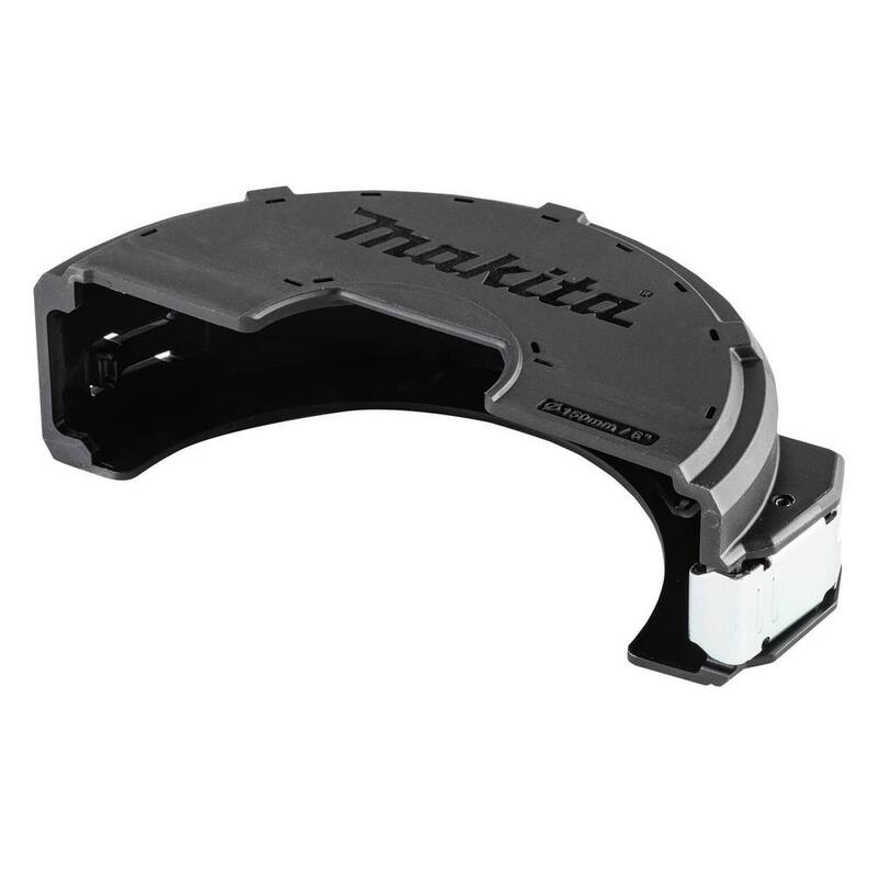Protector de cubierta de la rueda de corte Makita de 6 pulgadas con clip, Discos con cubo - 191V57-5