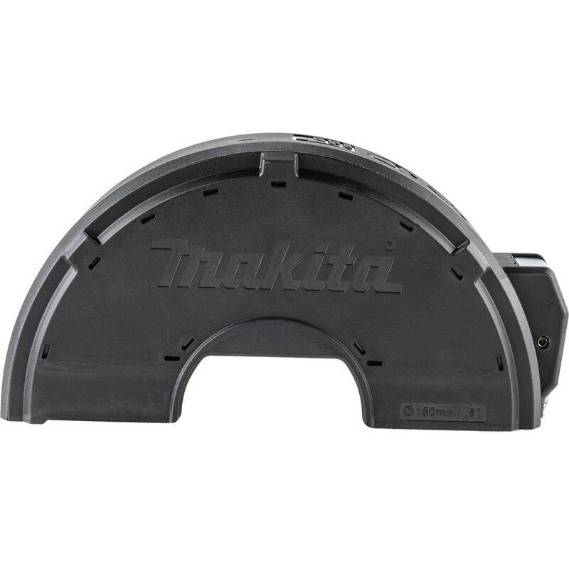 Protector de cubierta de la rueda de corte Makita de 6 pulgadas con clip, Discos con cubo - 191V57-5