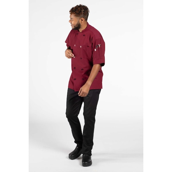 Uncommon Threads Delray W/Mesh Burgundy  3XL - 0421-0307