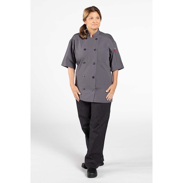 Uncommon Threads Delray W/Mesh Slate  XL - 0421-6405