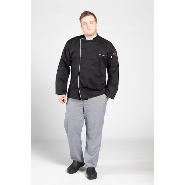 Uncommon Threads Murano Blk W/Wht Piping MD - 0432-6003