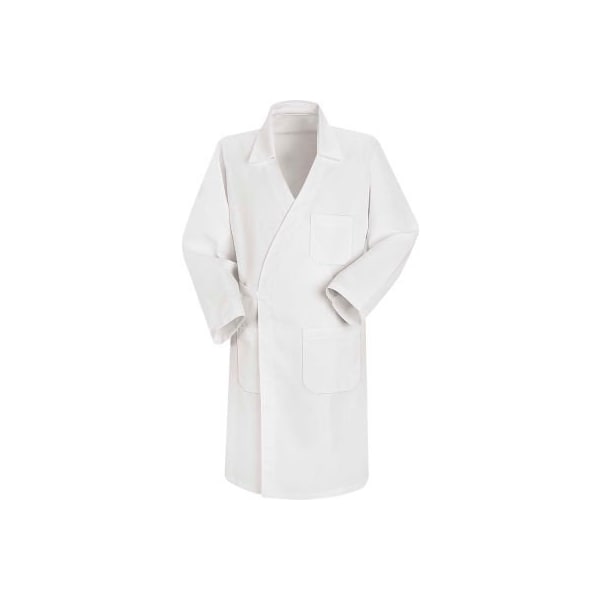 Vf Imagewear Red Kap¬Æ Unisex Butcher Wrap, White, Polyester/Combed Cotton, XL - WT50WHRGXL