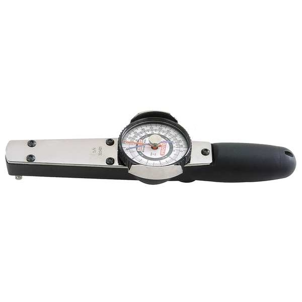 Proto 1/4" Drive Dial Torque Wrench 6-30 in-lbs, 7-35 cm kg - J6168F