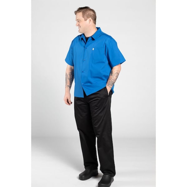 Uncommon Threads Classic Utility Shirt Royal 2XL - 0920-2006