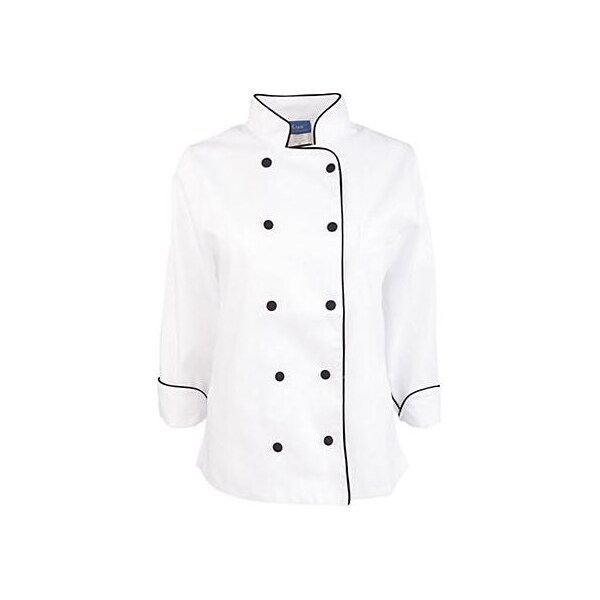 Allpoints Kng Xl Ladies Chef Coat Executive Long Sleeve - 1879XL