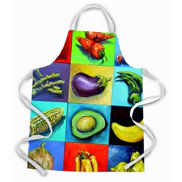Carolines Treasures Mixed Fruits and Vegetables Apron - MW1227APRON