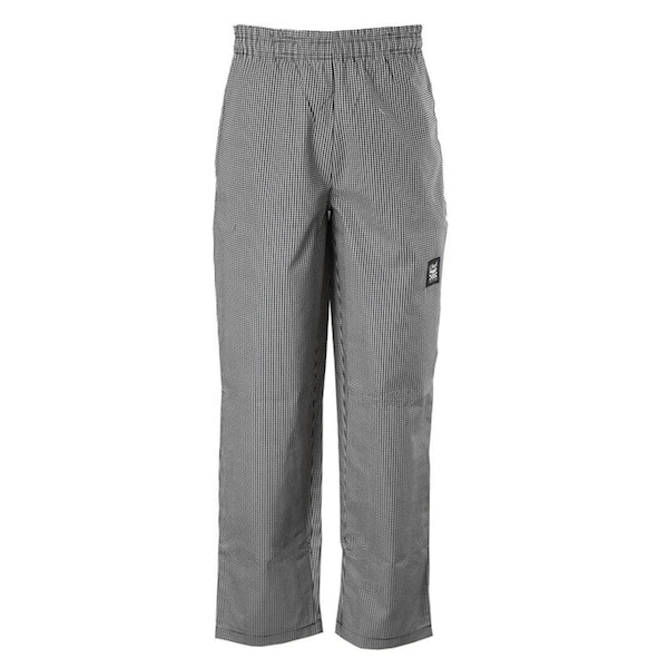 Chef Revival Baggy  Chef's pants - Houndstooth - 8X - P020HT-8X