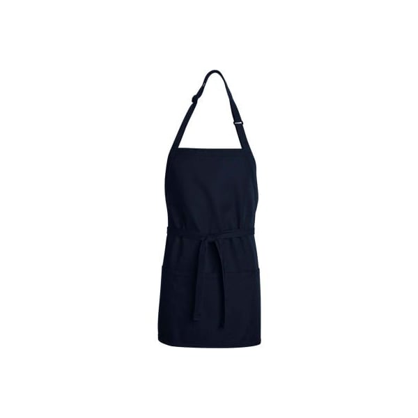 Vf Imagewear Chef Designs, Premium Short Bib Apron, Navy, 28" x 24" - TT32NV2824