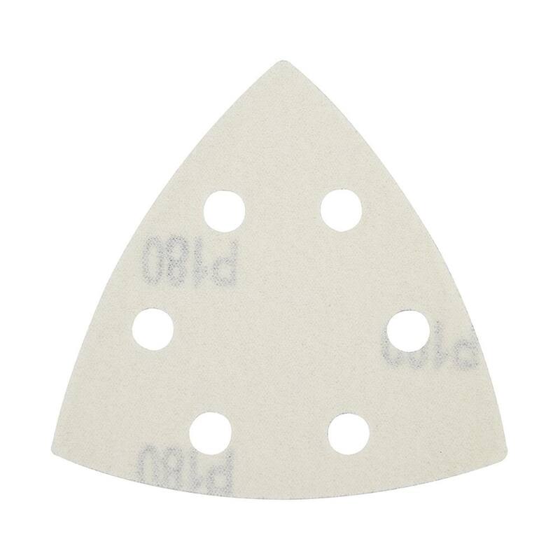 Kit de accesorios para lijar oscilantes de papel de lija de 3-1/2 pulgadas de Milwaukee (100 piezas) - 49-25-2025-4X