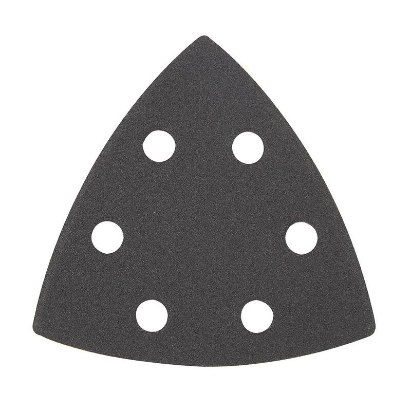 Kit de accesorios para lijar oscilantes de papel de lija de 3-1/2 pulgadas de Milwaukee (100 piezas) - 49-25-2025-4X
