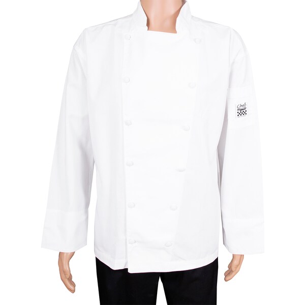 Chef Revival Cuisinier Chef's Jacket - White - 3X - J015-3X
