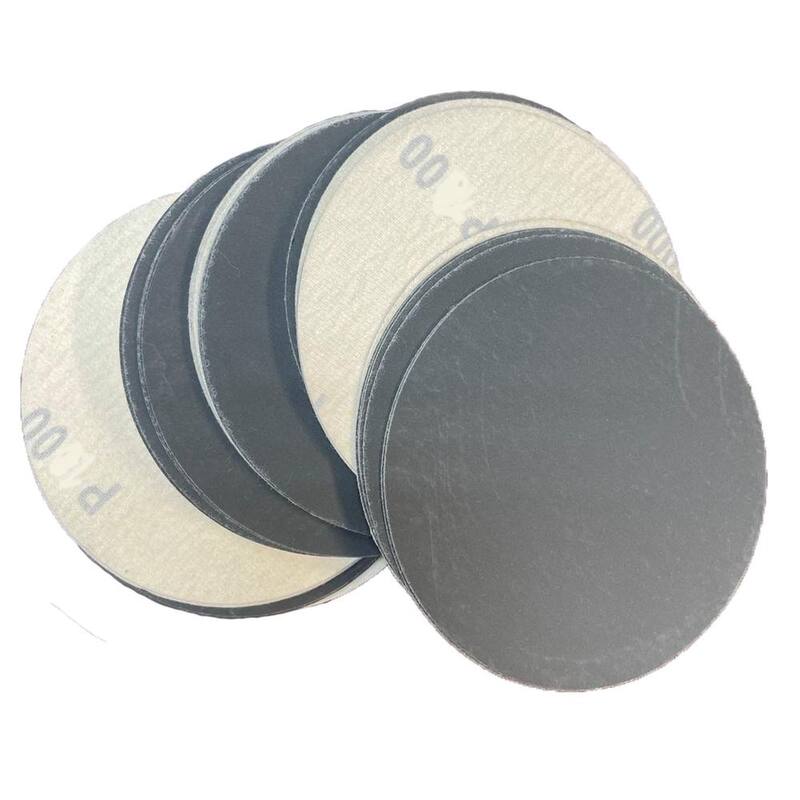 Toolocity 5 pulgadas Papel de lija de carburo de silicio con respaldo de velcro 1000 Grit Caja (paquete de 100) - GSP51000